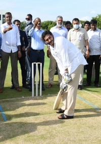 Jagan Plays Cricket  title=